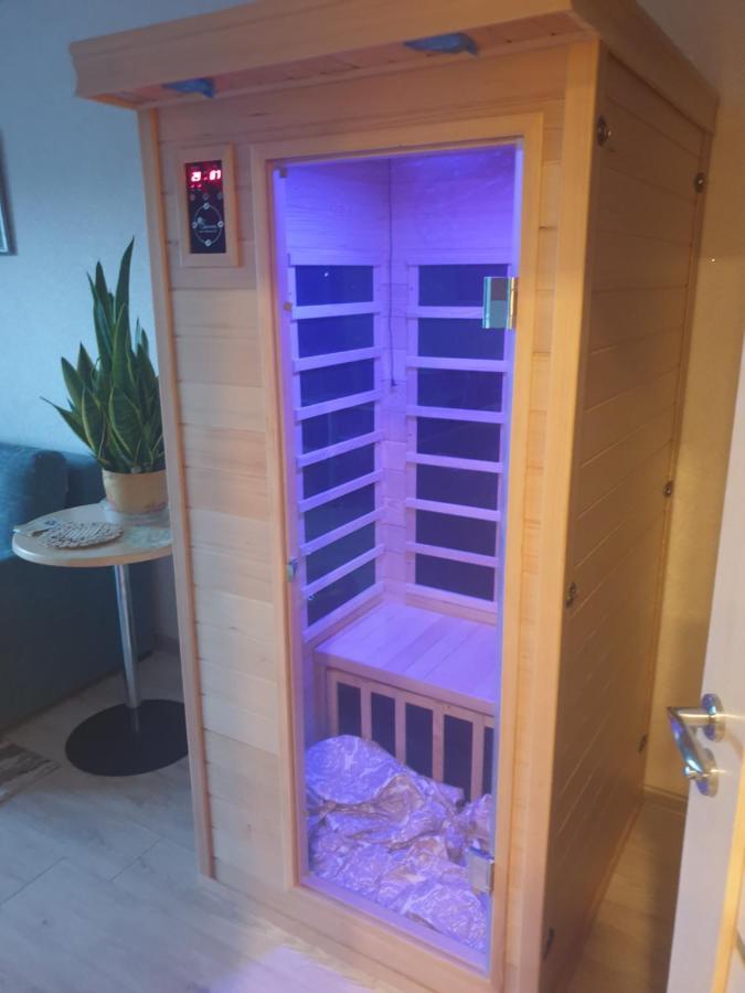דרוסקינינקאי Garden Studio By The Lake With Air-Con And Infrasauna מראה חיצוני תמונה