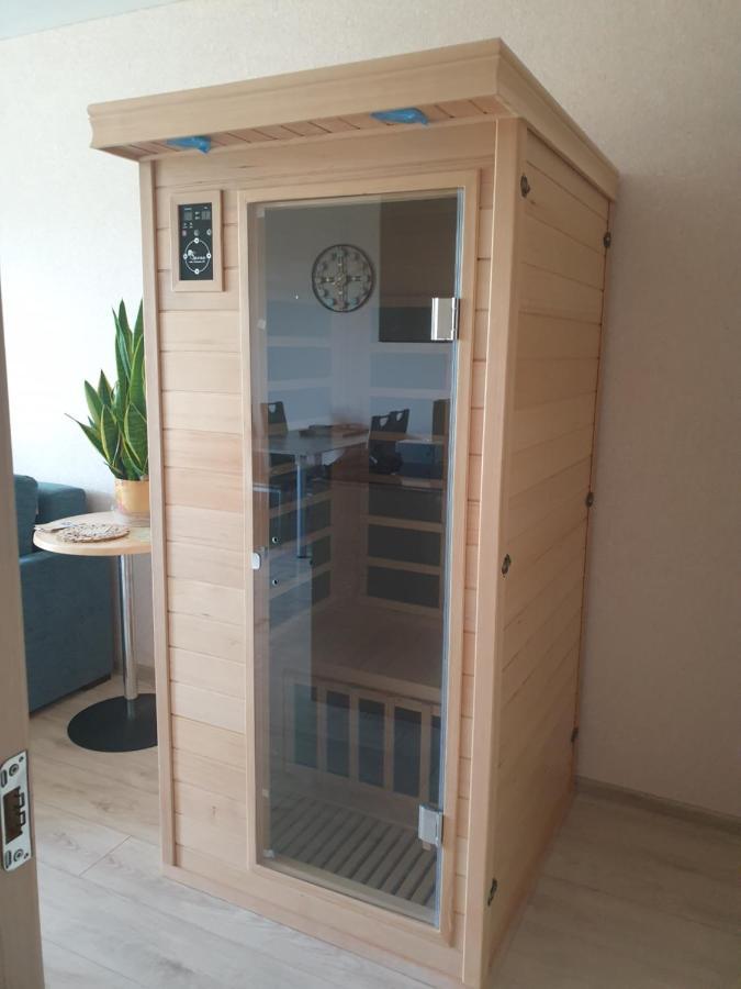דרוסקינינקאי Garden Studio By The Lake With Air-Con And Infrasauna מראה חיצוני תמונה