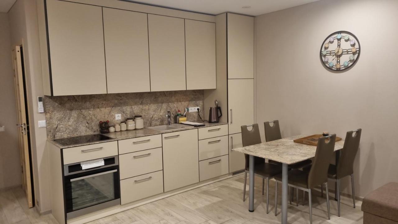 דרוסקינינקאי Garden Studio By The Lake With Air-Con And Infrasauna מראה חיצוני תמונה