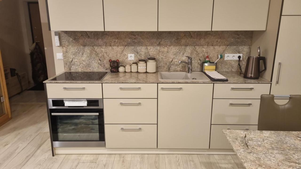 דרוסקינינקאי Garden Studio By The Lake With Air-Con And Infrasauna מראה חיצוני תמונה